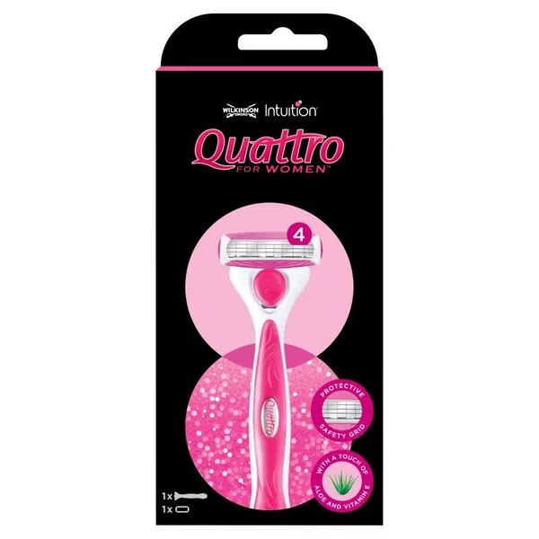 Wilkinson Intuition Quattro For Women maszynka do golenia z 4 ostrzami dla kobiet
