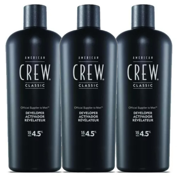 American Crew, Precision Blend, Oksydant 4,5%, wielopak, 3x500ml