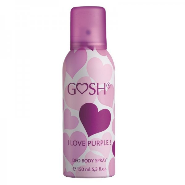 Gosh I Love Purple, dezodorant w sprayu, 150ml