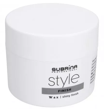 Subrina Finish Style, nabłyszczający wosk do włosów, 100ml