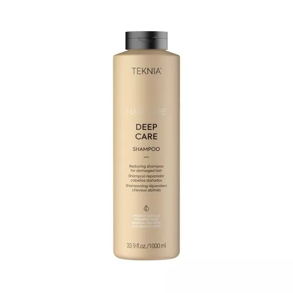 Lakme Teknia Deep Care, szampon odżywczy do włosów suchych i zniszczonych, 1000ml