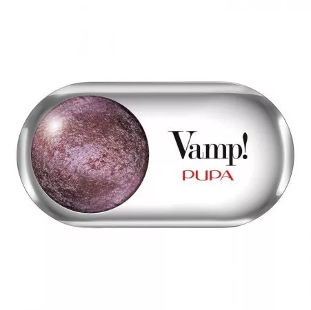 Pupa Vamp! Wet&Dry, cień do powiek, deep plum