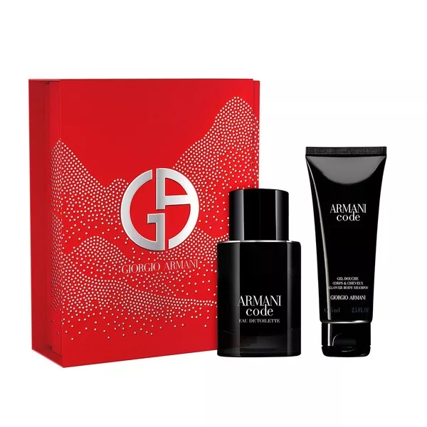 Giorgio Armani Armani Code Pour Homme zestaw woda toaletowa spray 50ml + żel pod prysznic 75ml (M)