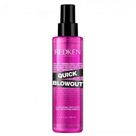 Redken Quick Blowout, termoochronny spray przyspieszający suszenie, 125ml