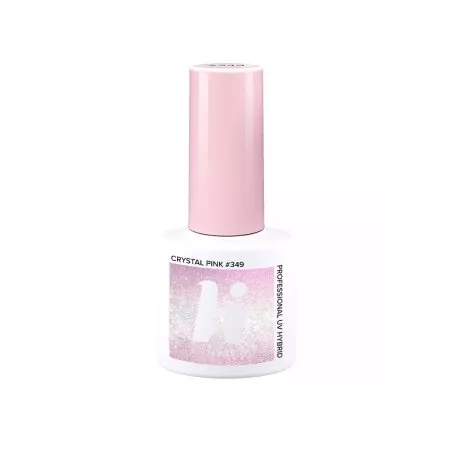 hi hybrid, lakier hybrydowy, 5ml, #349 Crystal Pink