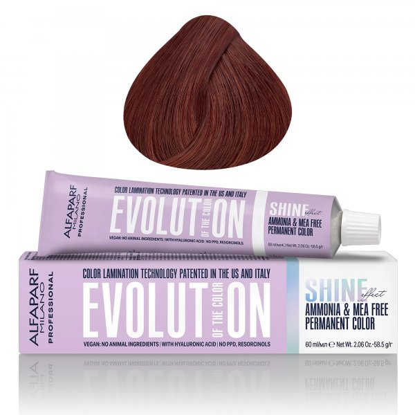 Alfaparf Evolution of the Color Shine Effect, farba do włosów, 6.64, 60ml
