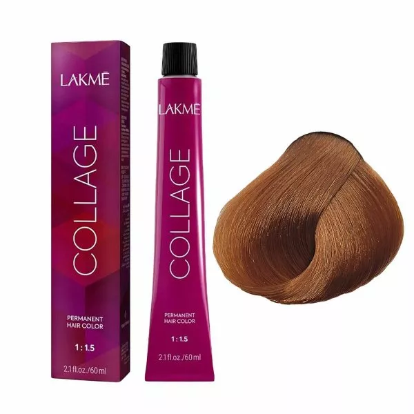 Lakme Collage, farba do włosów trwale koloryzująca, 8/40, 60ml