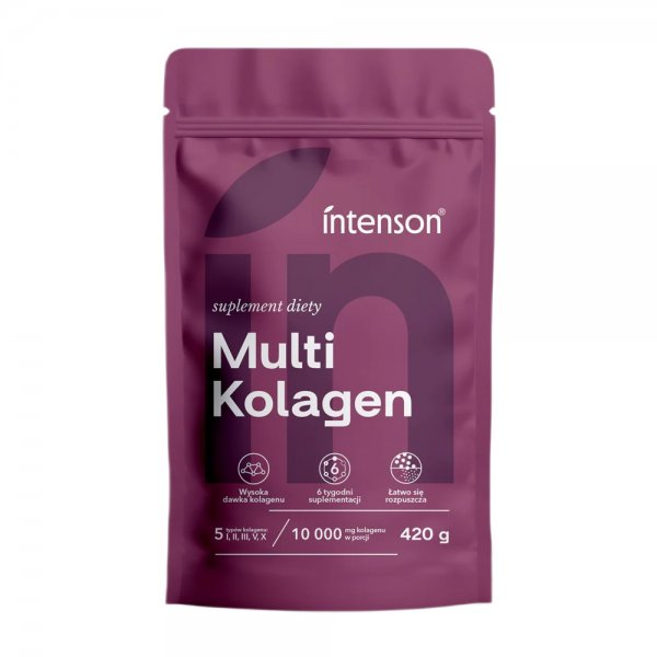 Intenson Multi Kolagen suplement diety Pure 420g