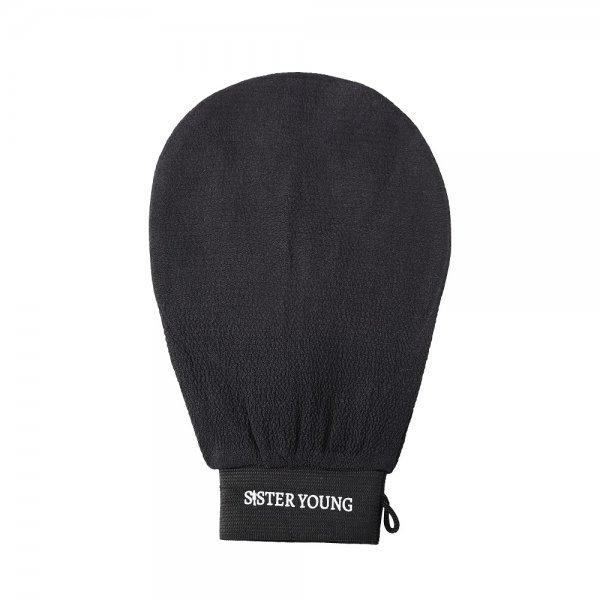 Sister Young Nova Exfoliating Glove złuszczająca rękawica do peelingu ciała Black
