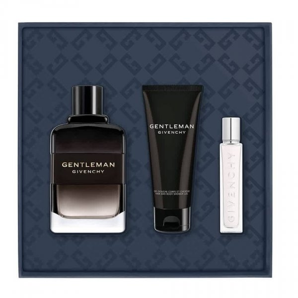 Givenchy Gentleman Boisee zestaw woda perfumowana spray 100ml + żel pod prysznic 75ml + woda perfumowana spray 12.5ml (M)