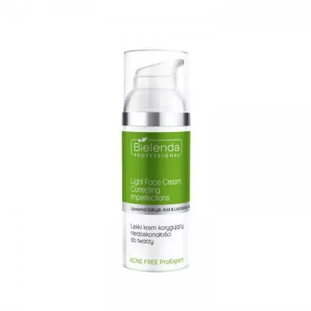 Bielenda Professional Is Acne Free, ProExpert, krem redukujący niedoskonałości z kwasami, 50ml