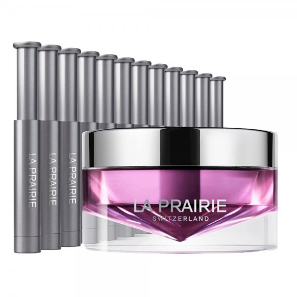 La Prairie Platinum Rare Haute-Rejuvenation Mask dwuetapowa intensywna kuracja przeciwzmarszczkowa 20ml + 12x0.7ml