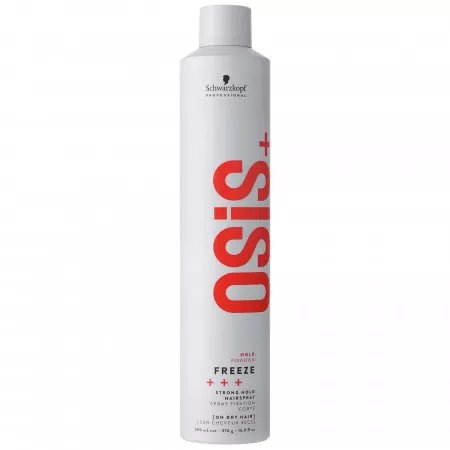Schwarzkopf OSIS+ Freeze, mocno utwalający lakier w sprayu, 500ml