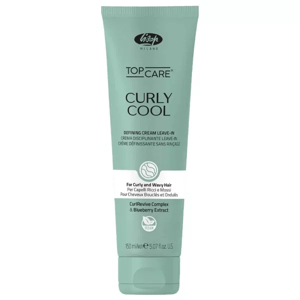Lisap Top Care Curly Care, krem bez spłukiwania do włosów kręcących się, 150ml