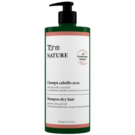 Tahe Nature, Dry Hair, szampon do włosów suchych bez siarczanów, 750ml
