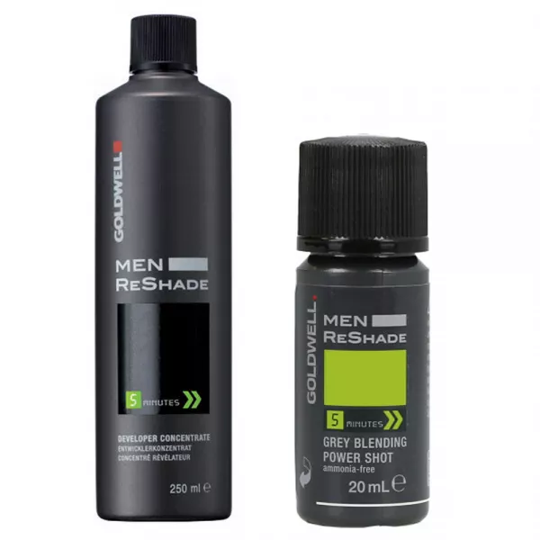 Goldwell Men ReShade, zestaw do tuszowania siwizny dla mężczyzn, odsiwiacz