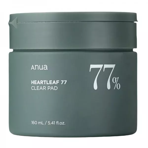 Anua Heartleaf 77% Clear Pad tonizujące płatki do twarzy 160ml