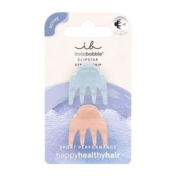 Invisibobble Clipstar Active klamry do włosów Gym Buddy S 2szt.