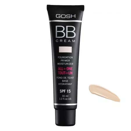 Gosh BB Cream, All in One, krem, baza, podkład, 01 Sand