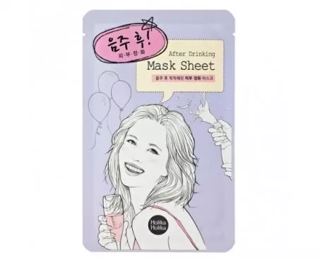 Holika Holika - After Drinking, maska do twarzy w płachcie