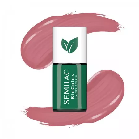 Semilac Bio Color, 717 Rose Pink Meadow, lakier hybrydowy, 7ml