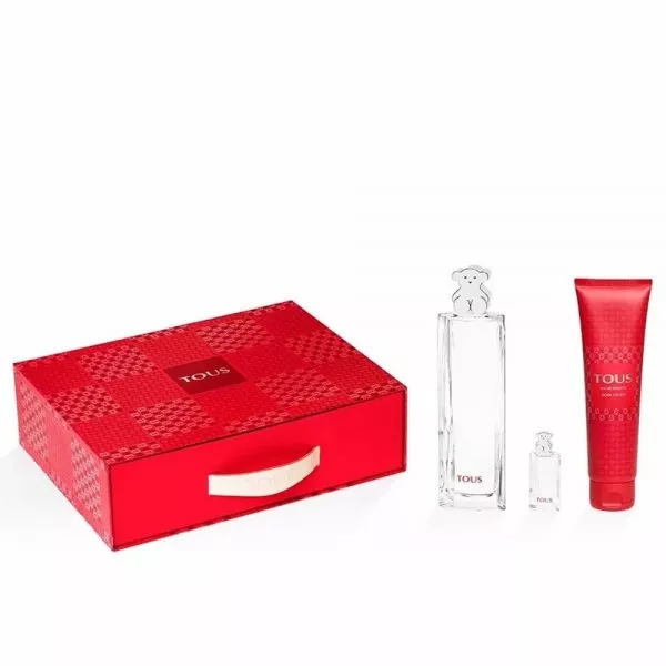 Tous Woman zestaw woda toaletowa spray 90ml + woda toaletowa 4.5ml + balsam do ciała 150ml (W)
