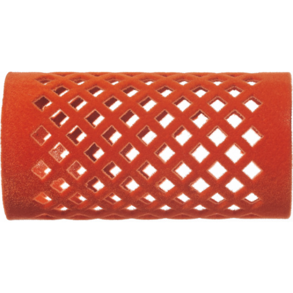 Efalock Flocked Curler, wałki metalowe flokowane 65mm-32mm ochra 12szt., ref. 14100828