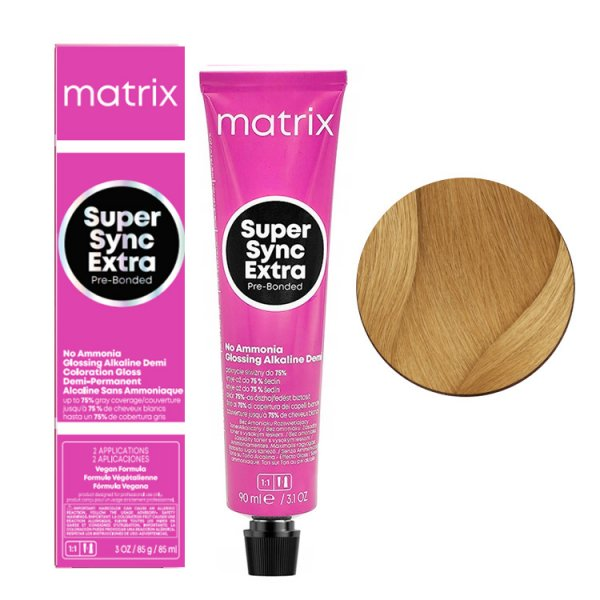 Matrix Super Sync Extra Pre-Bonded, krem do koloryzacji ton w ton, 8NNG, 90ml