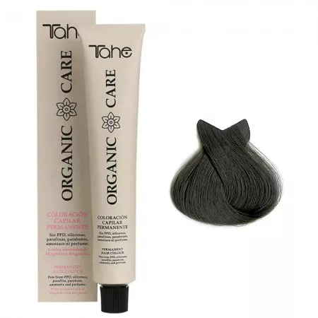 Tahe Organic Care, organiczna farba do włosów bez amoniaku, 4, 100ml
