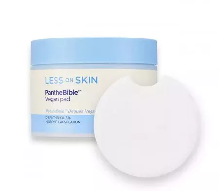 Holika Holika Less on Skin, łagodzące płatki z Pantenolem do miejscowego stosowania na skórze, 180ml