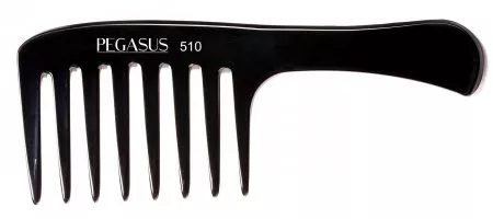 Grzebień barberski Pegasus 510 z twardego kauczuku