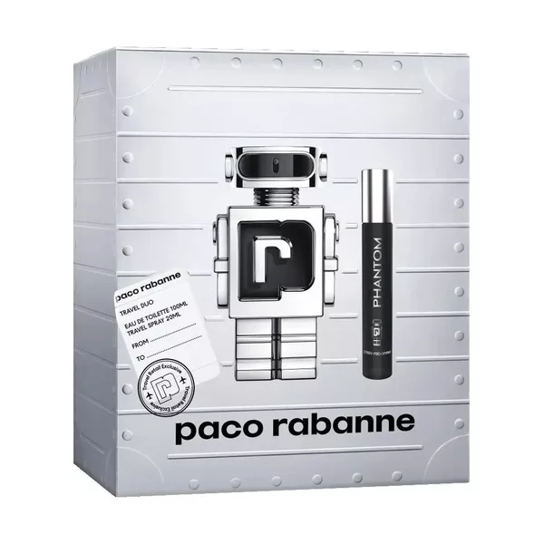 Paco Rabanne Phantom zestaw woda toaletowa spray 100ml + woda toaletowa spray 20ml (M)
