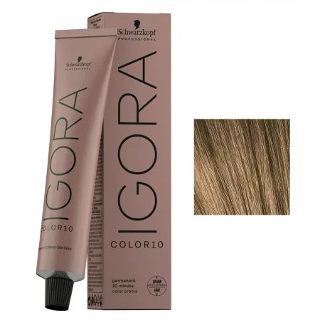 Schwarzkopf Igora Color10, koloryzacja włosów w 10min, 7-0, 60ml
