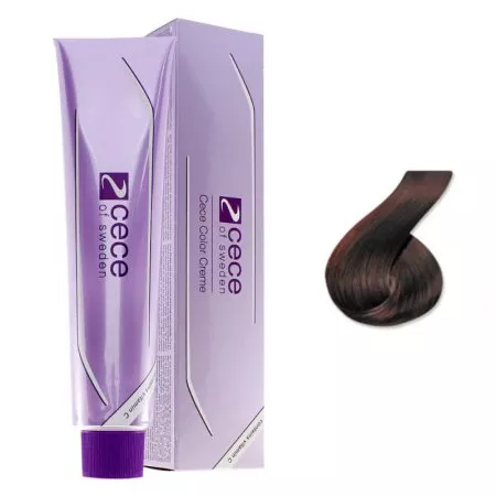 CeCe farba do włosów w kremie, 5/6, Mahioniowy jasny brąz, 125ml