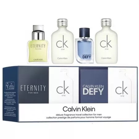 Calvin Klein Deluxe Fragrance Travel Collection For Men zestaw miniaturek perfum dla mężczyzn (M)