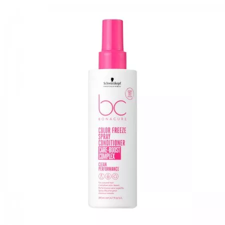 Schwarzkopf BC Color Freeze pH 4.5, dwufazowa odżywka chroniąca kolor w sprayu, 200ml