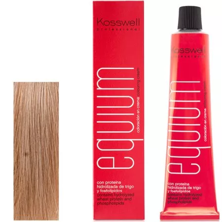 Kosswell Equium 901x, Profesjonalna farba do włosów, Popielata platyna, 60ml