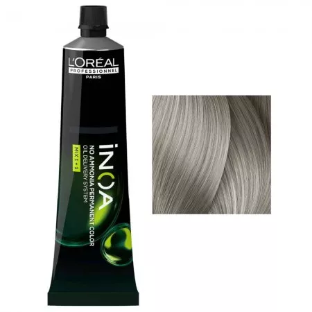Loreal Inoa, farba do włosów w kremie bez amoniaku, 9.1, 60g