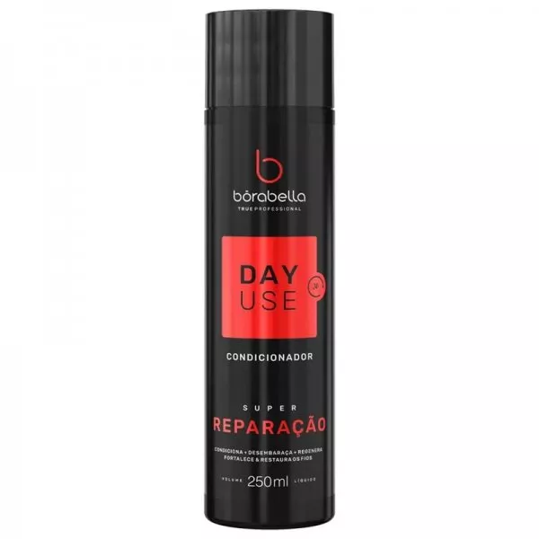 Borabella DayUse Super Repair, odżywka regenerująca do włosów zniszczonych i łamliwych, 250ml