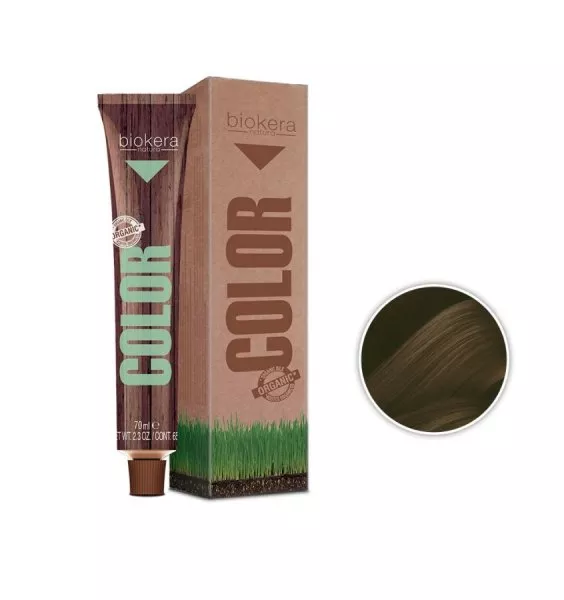 Biokera Natura Natura Color, trwała farba do włosów z olejkami roślinnymi, 6.1, 70ml