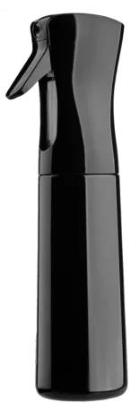 Efalock, spryskiwacz fryzjerski, rozpylanie pod kątem 360°, czarna, 300ml