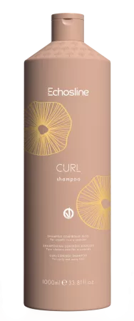 Echosline Curl, szampon do włosów kręconych i falowanych, 1000ml