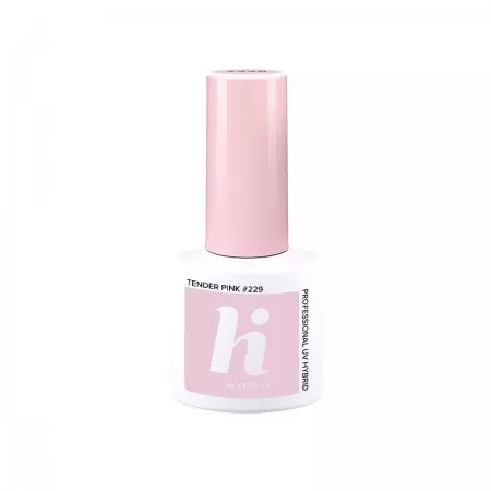 hi hybrid, lakier hybrydowy, 5ml, #229 Tender Pink
