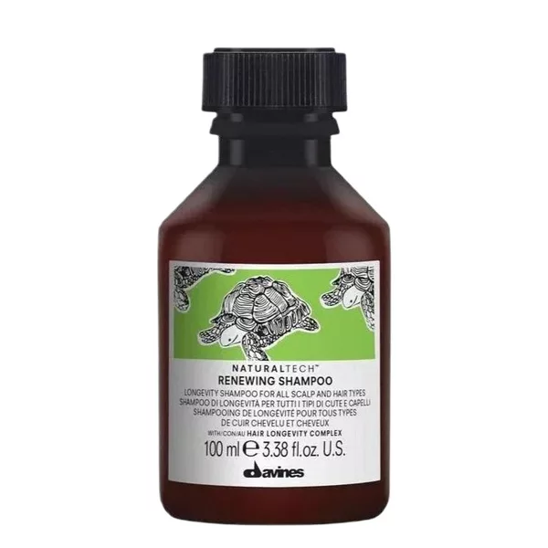 Davines Naturaltech Renewing Shampoo przeciwstarzeniowy szampon do codziennej pielęgnacji włosów i skóry głowy 100ml