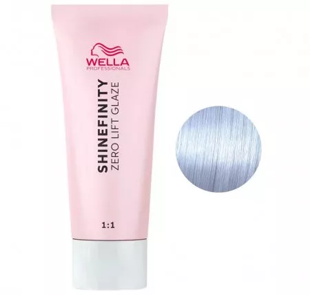 Wella Shinefinity Zero Lift Glaze, farba półtrwała do włosów, 08/8 pearl, 60ml