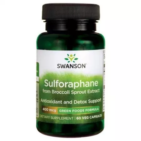 Swanson Sulforafan 400mcg 60kaps