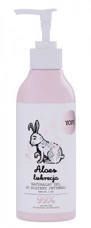 Yope, żel do higieny intymnej, Aloes i Lukrecja, 300ml
