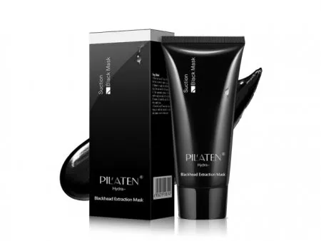 Pilaten Black Mask, czarna maseczka do twarzy, 60g