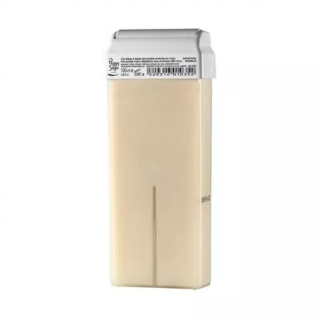 Peggy Sage, wosk do depilacji w rolce do skóry wrażliwej, perłowy, 100ml